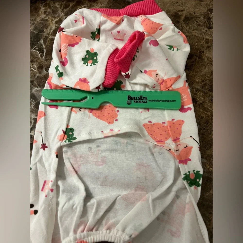 Weenie Warmers Princess Unicorn PJs feature happy little unicorns white & Pink